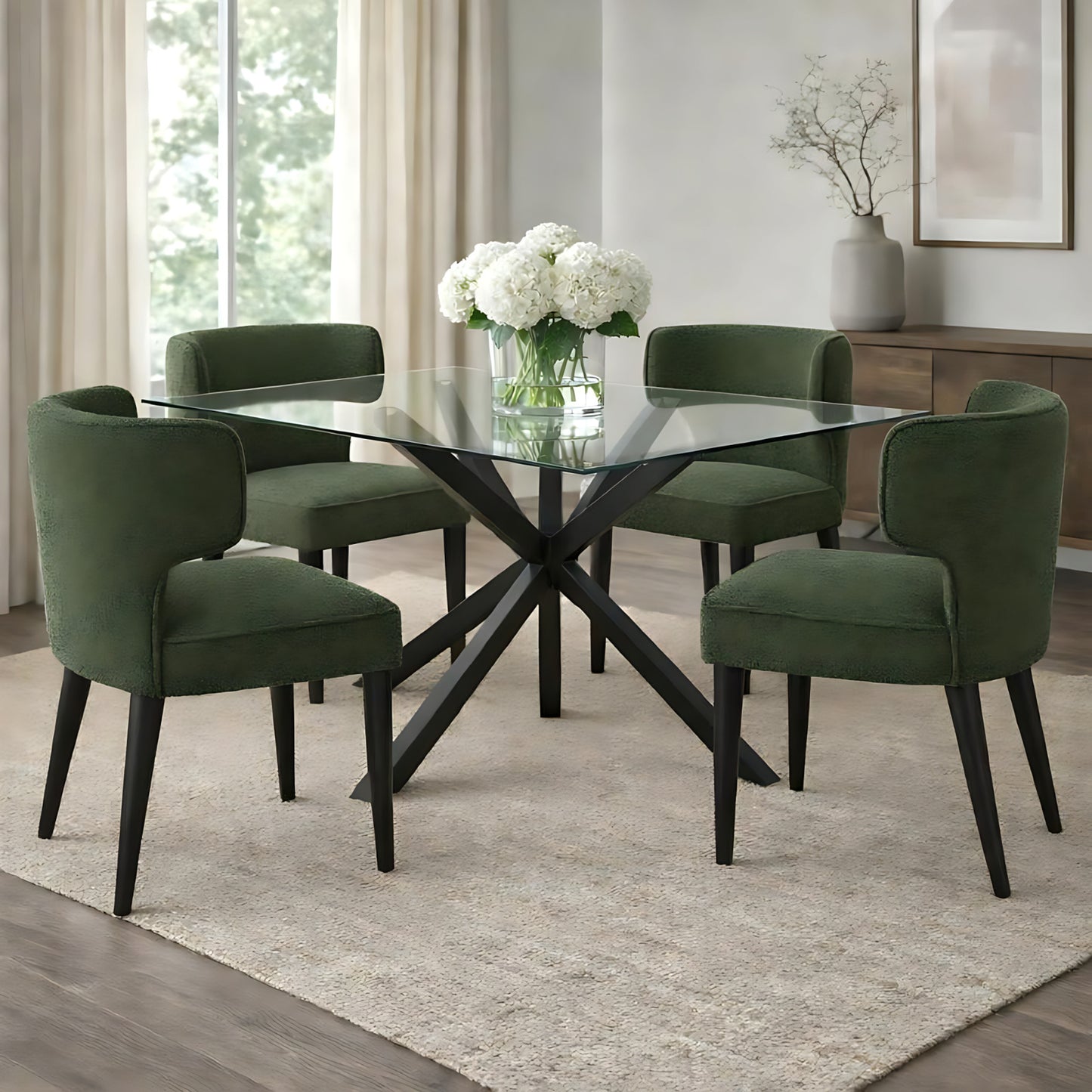 Avia Moss Dining Chair